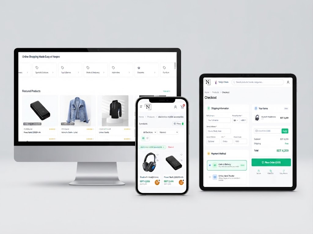 Nexpro Ecommerce (for online business)